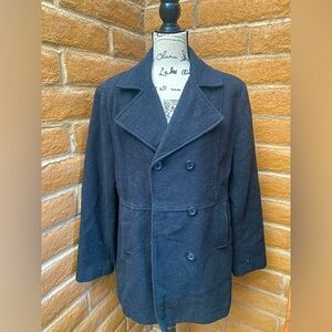 Croft and Barrow Cashmere Blend Pea Coat